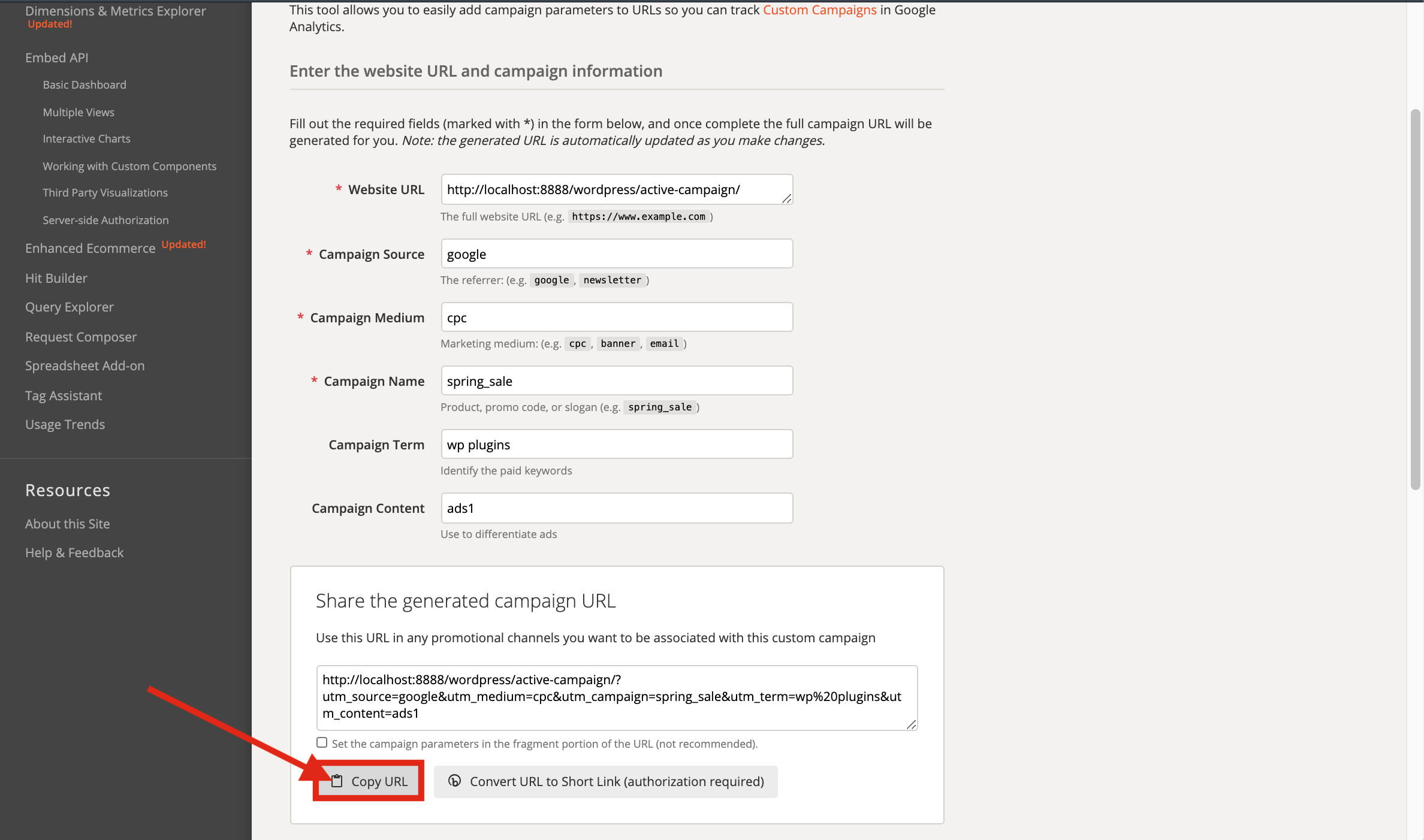 AC 9-)Copy The Campain URL Builder URL.png