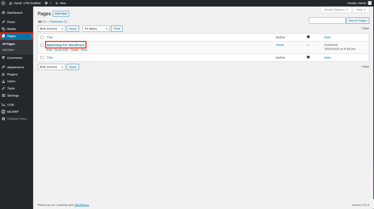 MC4WP 7-)Go to your pages section and open your page.png
